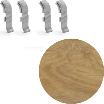 soklová lišta SALAG AP28 spojka k liště NGF56, PVC Carlo, 56 mm, 4 ks NGTF51