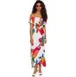 Koktejlové šaty Desigual v boho stylu, délka do půli lýtek, velikost XS