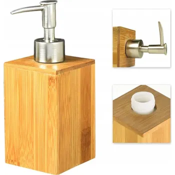 Dávkovač mýdla Ruční dávkovač mýdla stojící Zd trading 200 ml béžový