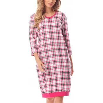 Dámské pyžamo Merry Style Košile noční Dámská pyžamo Bavlna 3/4 rukáv S