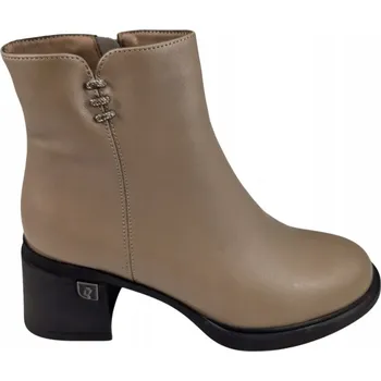 Dámská zimní obuv Dámské kotníkové boty Vinceza 91159 Taupe Béžová 40