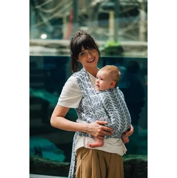 Šátek na nošení dítěte LennyLamb Baby Wrap CATKIN - WILLOW Velikost: 4