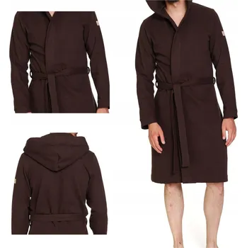 Pánský župan Doctor Nap Pánský župan SMW 7332 brownie dlouhý, velikost L