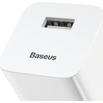BASEUS Rychlá síťová nabíječka USB / QC3.0 / 3A / 24W