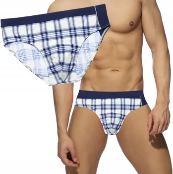 Pánské plavky Pánské sportovní plavky slipového střihu do bazénu ATLANTIC KMT-195 L