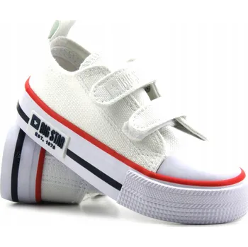 Chlapecká obuv Big Star dětské tenisky bílé, velikost 17