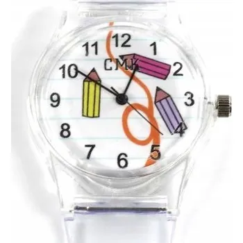 Hodinky Hodinky s průhledným páskem s pohádkami