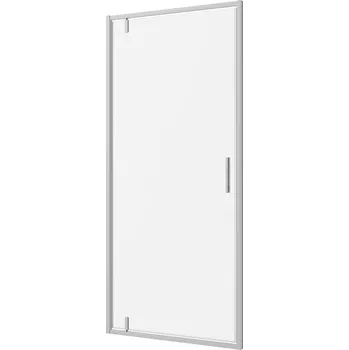 Sprchové dveře Novoterm Jednokřídlé otevíravé sprchové dveře Solid DSPA CHR 80, chrom/transparent