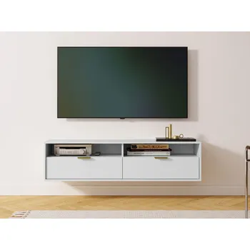 Televizní stolek Mirjan_zondo TV skříňka/stolek Saudies 14 (bílá)