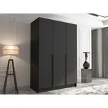 MOB Šatní skříň Merpata I (černá)