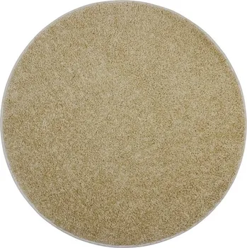 AKCE: 120x120 (průměr) kruh cm Kusový koberec Color shaggy béžový kruh, béžová, ložnice, Vopi - 1 rok na vrácení + DOPRAVA ZDARMA k Vám i zpět