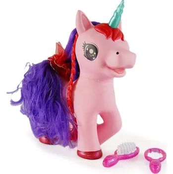 Figurka NEPRODÁVAT Jednorožec se zvukem, růžový