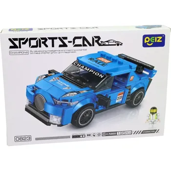 ostatní stavebnice Malý mechanik závodní auto – stavebnice 195 kostek