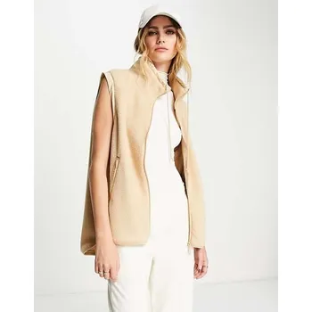 Dámská vesta ADIDAS VELBLOUDÍ VESTA NA ZIP (34)