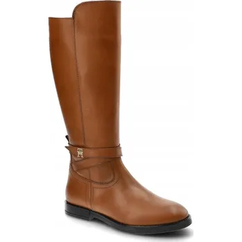 Dámské kozačky Tommy Hilfiger dámské kozačky s plochým podpatkem, velikost 36