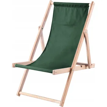 Zahradní lehátko Lehátko dřevěné zelené Kadax