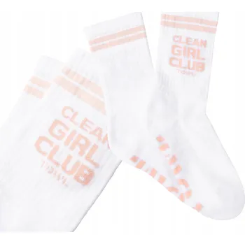 Dámské ponožky PONOŽKY TOWL CLEAN GIRL CLUB PEACH FUZZ vel.