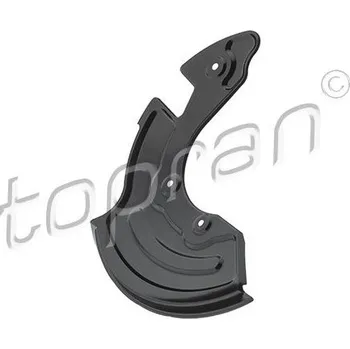 Brzdový kotouč Ochranný plech proti rozstřikování, brzdový kotouč TOPRAN 117 964