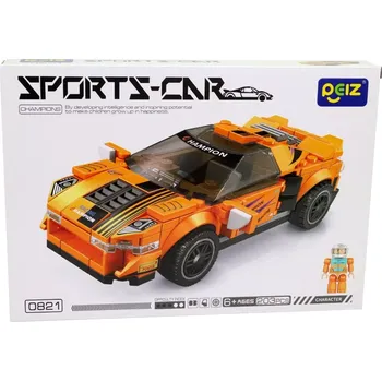 ostatní stavebnice Malý mechanik – závodní auto, stavebnice 203 ks