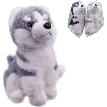 plyšák Plyšový pejsek Husky 25 cm
