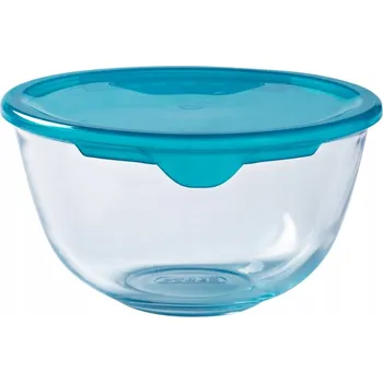 Skleněná mísa Pyrex modrá 1 l 17 cm