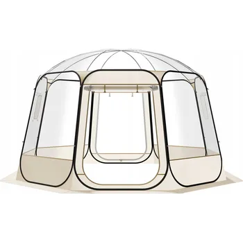 Stan VEVOR Kempingový Stan s 8 okny, rychlorozkládací (Pop-Up) Průhledný