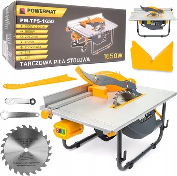 Stolní pila Stolní pila Powermat 1650 W, kotouč 200 mm