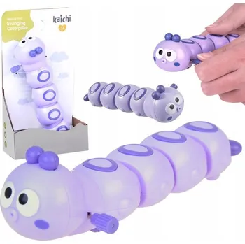 Hračka pro nejmenší Roztomilá natahovací housenka Hračka pro dítě Housenka ZA5451