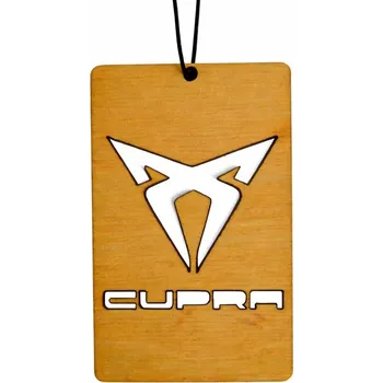 Vůně do auta Mácova Dílna Dřevěná vůně do auta - znak Cupra Vůně: Vanilka