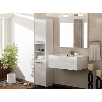 Koupelnový nábytek MOB Koupelnová skříňka Nemezas N40 (bílá)