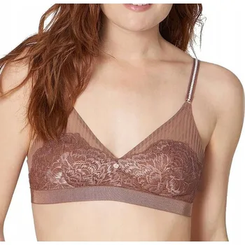 Podprsenka Triumph podprsenka s měkkými košíčky hnědá velikost 75D