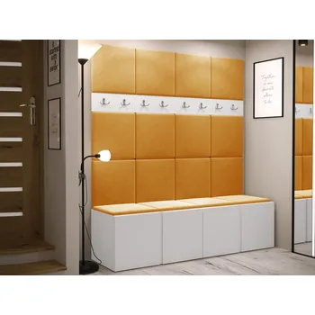 Předsíňová stěna Mirjan_zondo Předsíňová sestava Timothy V (Bílá) (Manila 32)