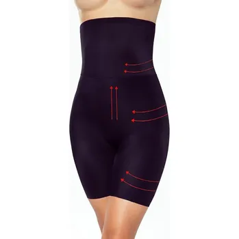 Kalhotky Extra vysoké stahovací prádlo Vlata černé S