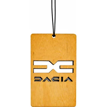 Vůně do auta Mácova Dílna Dřevěná vůně do auta - znak Dacia Vůně: Titanic
