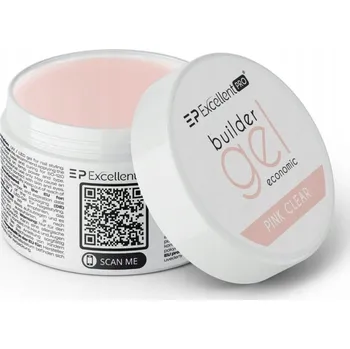 Přípravek na nehty EXCELLENT PRO STAVEBNÍ GEL STAVEBNÍ GEL PINK RŮŽOVÝ 15 g