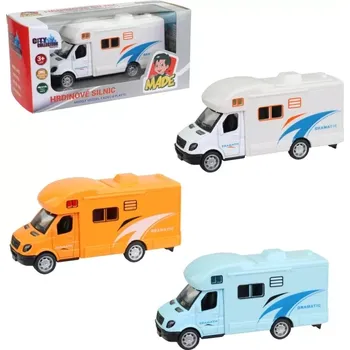 autíčko MaDe City Collection Karavan Oranžový 11cm