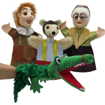 plyšák Kasperl & Pezi: Sada maňásků