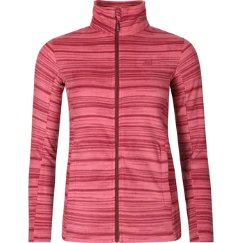 Dámská mikina Alpine Pro SIUSA 2 ČERVENÁ DÁMSKÁ FLEECOVÁ MIKINA M-L