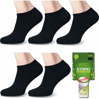 Pánské ponožky Milena Ponožky Kotníkové Ponožky hladké 620 černá velikost 44-46