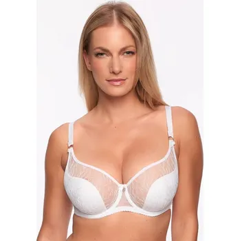 Dámské oblečení Poloměkká podprsenka Sabina bílá bez kostic Gaia, bílá 75H i170_GA-BASIC-BS0-1301-BIA-SS15-H75