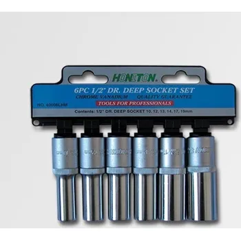 Gola sada Sada prodlouž. hlavic 1/2" 6ks