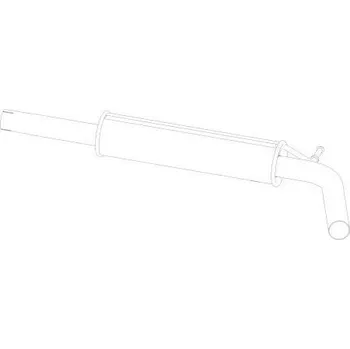 Střední díl výfuku střední díl výfuku 1,6 77KW - TYLL