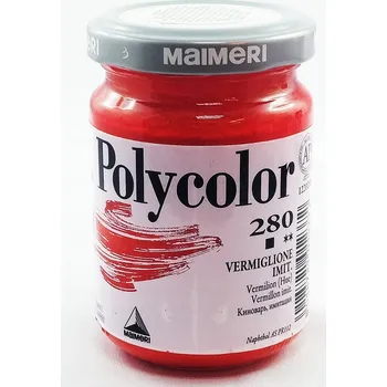 Vodová barva Akrylové barvy Maimeri červená 1 ks 140 ml