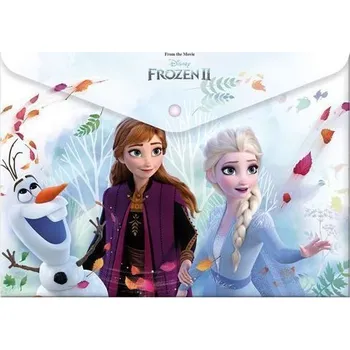 Obal na knihu Plastový obal A4 s drukem Ledové království