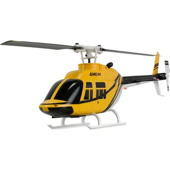 RC model vrtulníku Amewi Bell 206 Jet Ranger žlutý RTF