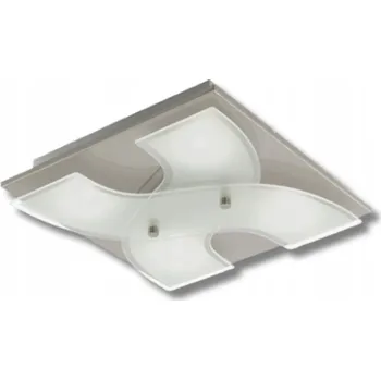 Lampa Sufitowa LED Nowoczesny Plafon Energeticky Úsporné Eglo Dirus Teplá Bílá