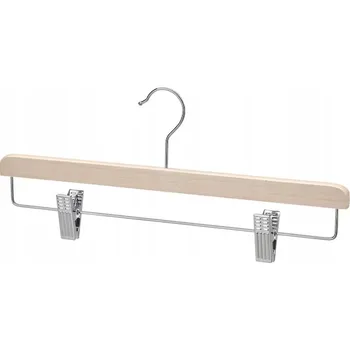 Věšák IKEA Bumerang ramínko na sukně, přírodní, 36 cm