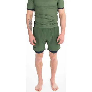 Pánské kraťasy Progress Kraťasy Academy+Hybrid Khaki S