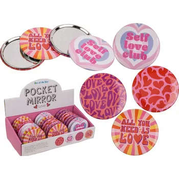 Kosmetické zrcátko Kapésní zrcátko, vícebarevné ootb