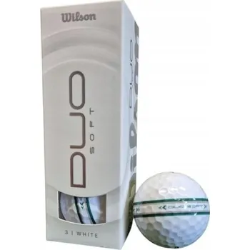 Golfový míček Golfové míčky Wilson Duo Soft, model 2025 (bílé, 3 ks) TRK360